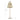 TOV June White Floor Lamp Gold, White Tall
