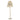 TOV June White Floor Lamp Gold, White Medium