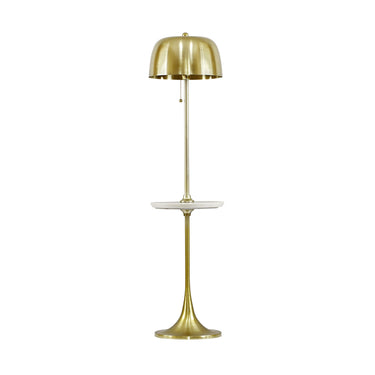 TOV Sienna Gold Floor Lamp Antique Brass - ON FINAL SALE