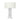 TOV Rapunzel White and Cream Table Lamp, image 3