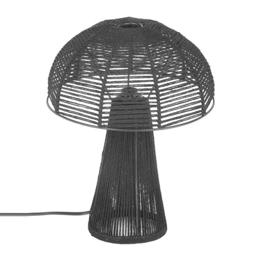 TOV Oddy Jute Table Lamp, Black option, image 3