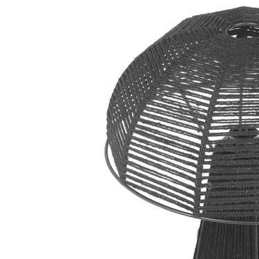 TOV Oddy Jute Table Lamp, Black option, image 4