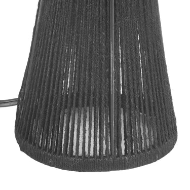TOV Oddy Jute Table Lamp, Black option, image 5