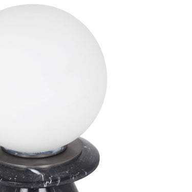 TOV Globe Marble Lamp, Black option, image 4