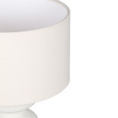 TOV Riviera Cream Textured Table Lamp, image 5