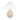 TOV Hazza Pleated Table Lamp Cream