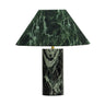 TOV Mable Marble Print Table Lamp Green