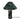TOV Mable Marble Print Table Lamp Green