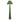 TOV Graham Moss Green Velvet Floor Lamp