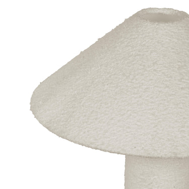 TOV Faith White Boucle Table Lamp, image 4