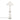 TOV Faith White Boucle Floor Lamp