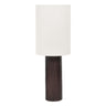 TOV Grava Boucle &amp; Hammered Bronze Metal Floor Lamp Black, White