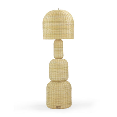 TOV Kootu Natural Rattan Floor Lamp Natural