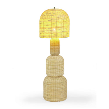 TOV Kootu Natural Rattan Floor Lamp Natural
