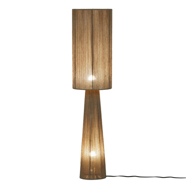 TOV Marza Natural Jute 2-Bulb Floor Lamp Natural