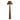 TOV Graham Velvet Floor Lamp Chocolate Brown