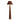 TOV Graham Velvet Floor Lamp Chocolate Brown