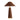 TOV Graham Velvet Table Lamp, Chocolate Brown option, image 1