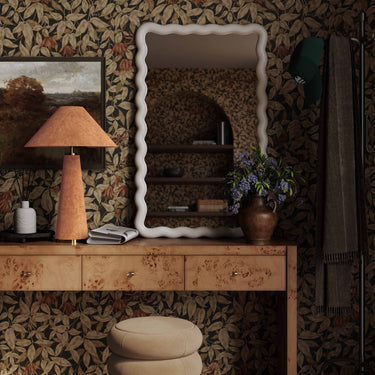 TOV Graham Velvet Table Lamp, Terracotta option, image 2