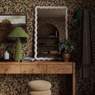 TOV Graham Velvet Table Lamp, Moss Green option, image 1