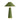 TOV Graham Velvet Table Lamp, Moss Green option, image 2