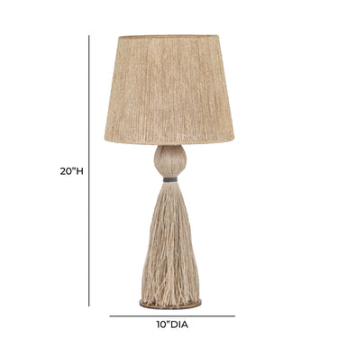 TOV Samba Natural Jute Table Lamp, image 6