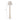 TOV Samba White Cotton Floor Lamp White