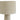 TOV Tapered Natural Chenille Fiber Floor Lamp Natural