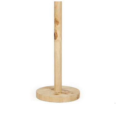 TOV Lamia Natural Burl and Raffia Contract-Grade Table Lamp Natural