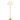 TOV Keria Natural Vegan Leather and Raffia Contract-Grade Floor Lamp Brown, Natural