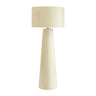 TOV Yala Cream Papier Mache Floor Lamp Cream