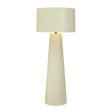 TOV Yala Cream Papier Mache Floor Lamp Cream