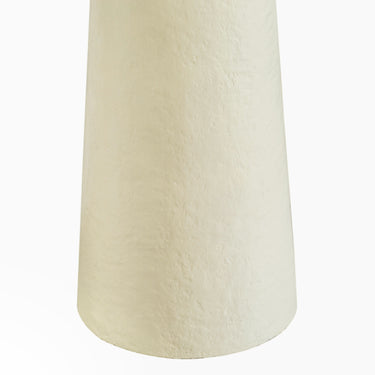 TOV Yala Cream Papier Mache Floor Lamp Cream
