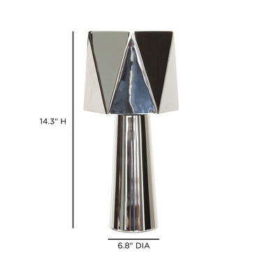TOV Polished Nickel Table Lamp, image 6