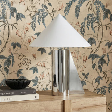TOV Geo Angled Chrome Table Lamp, image 2