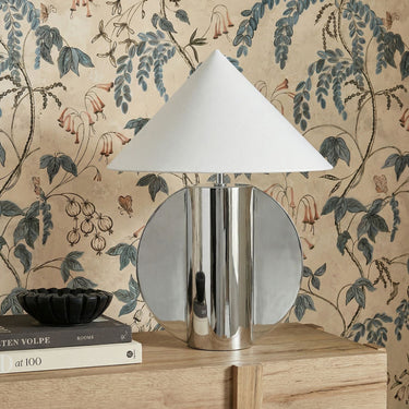 TOV Geo Semi-Circled Chrome Table Lamp, image 2