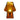 TOV Luca Glass Mini Table Lamp, Amber option, image 3