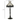 TOV Buchanan Black Aluminium Table Lamp Black, Natural