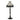 TOV Buchanan Black Aluminium Table Lamp Black, Natural