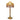 TOV Buchanan Jute Fringed Scalloped Table Lamp Brass, Natural, Pink