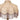 TOV Buchanan Jute Fringed Scalloped Table Lamp Brass, Natural, Pink