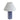 TOV Stamp Blue Pleated Table Lamp, image 4
