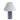 TOV Stamp Blue Pleated Table Lamp, image 4