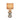 TOV Pebble Cream Papier Mache Table Lamp, image 4