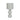 TOV Pebble Cream Papier Mache Table Lamp, image 1