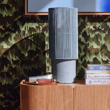 TOV Mondada Concrete Table Lamp, Aqua option, image 2