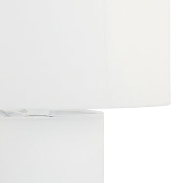 TOV Cleopatra Cream Linen Floor Lamp Cream