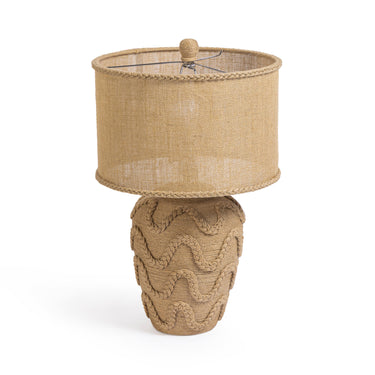 TOV Baha Natural Bamboo Jute Table Lamp, image 4