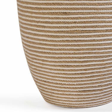 TOV Tanga Natural Jute and Cotton Table Lamp, image 4