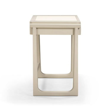 TOV Alfalfa 52" 2-Drawer Desk Taupe